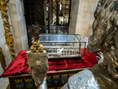 ...e soprattutto all�interno della Cappella delle Reliquie...